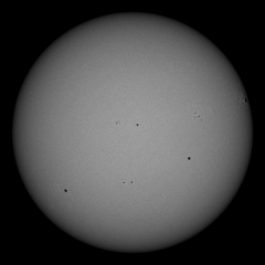 Image of Sun's photosphere