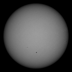 Image of Sun's photosphere