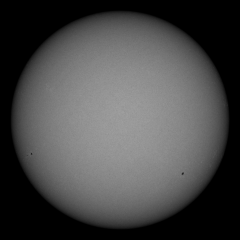 Image of Sun's photosphere