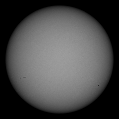 Image of Sun's photosphere