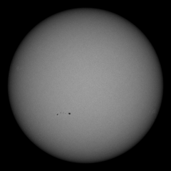 Image of Sun's photosphere