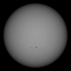 Image of Sun's photosphere