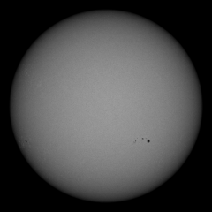 Image of Sun's photosphere