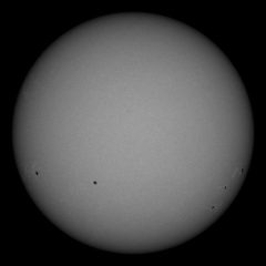 Image of Sun's photosphere