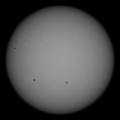 Image of Sun's photosphere