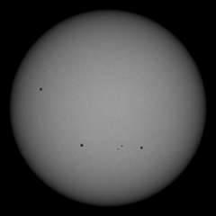 Image of Sun's photosphere