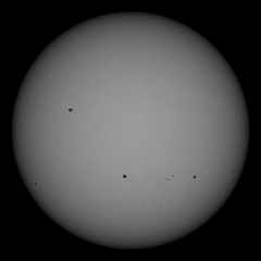 Image of Sun's photosphere