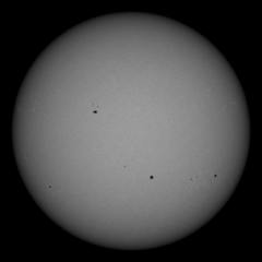 Image of Sun's photosphere