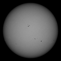 Image of Sun's photosphere