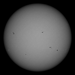 Image of Sun's photosphere