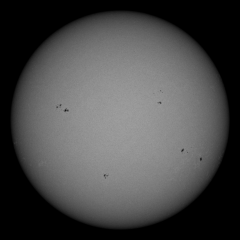 Image of Sun's photosphere