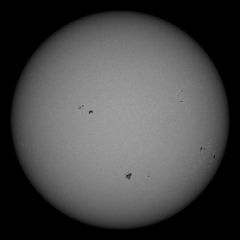 Image of Sun's photosphere