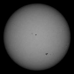 Image of Sun's photosphere