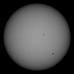 Image of Sun's photosphere