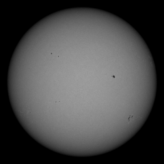 Image of Sun's photosphere