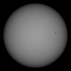 Image of Sun's photosphere