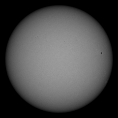 Image of Sun's photosphere