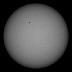 Image of Sun's photosphere