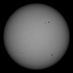 Image of Sun's photosphere