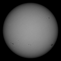 Image of Sun's photosphere