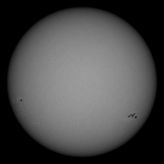 Image of Sun's photosphere