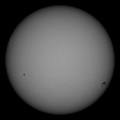 Image of Sun's photosphere