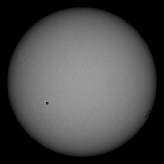 Image of Sun's photosphere