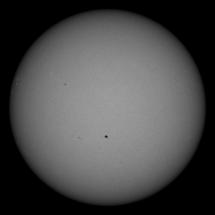 Image of Sun's photosphere