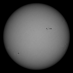 Image of Sun's photosphere