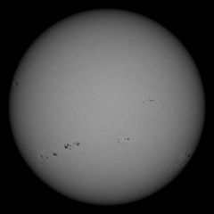 Image of Sun's photosphere