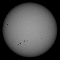 Image of Sun's photosphere