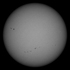 Image of Sun's photosphere