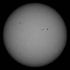 Image of Sun's photosphere