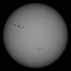 Image of Sun's photosphere