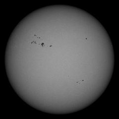 Image of Sun's photosphere