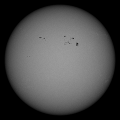 Image of Sun's photosphere