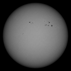 Image of Sun's photosphere