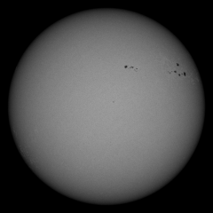 Image of Sun's photosphere