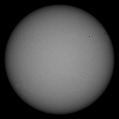 Image of Sun's photosphere