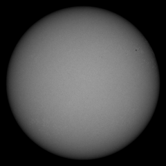 Image of Sun's photosphere