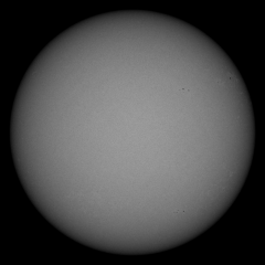 Image of Sun's photosphere