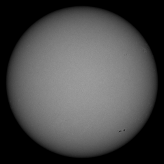 Image of Sun's photosphere