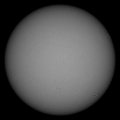 Image of Sun's photosphere