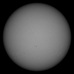 Image of Sun's photosphere