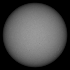 Image of Sun's photosphere