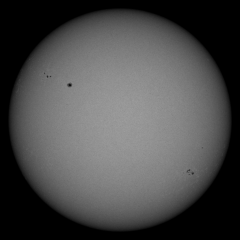 Image of Sun's photosphere