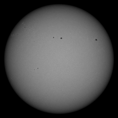 Image of Sun's photosphere