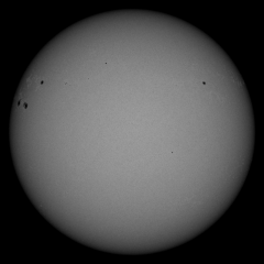 Image of Sun's photosphere