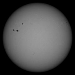 Image of Sun's photosphere