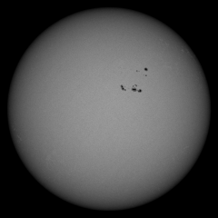 Image of Sun's photosphere